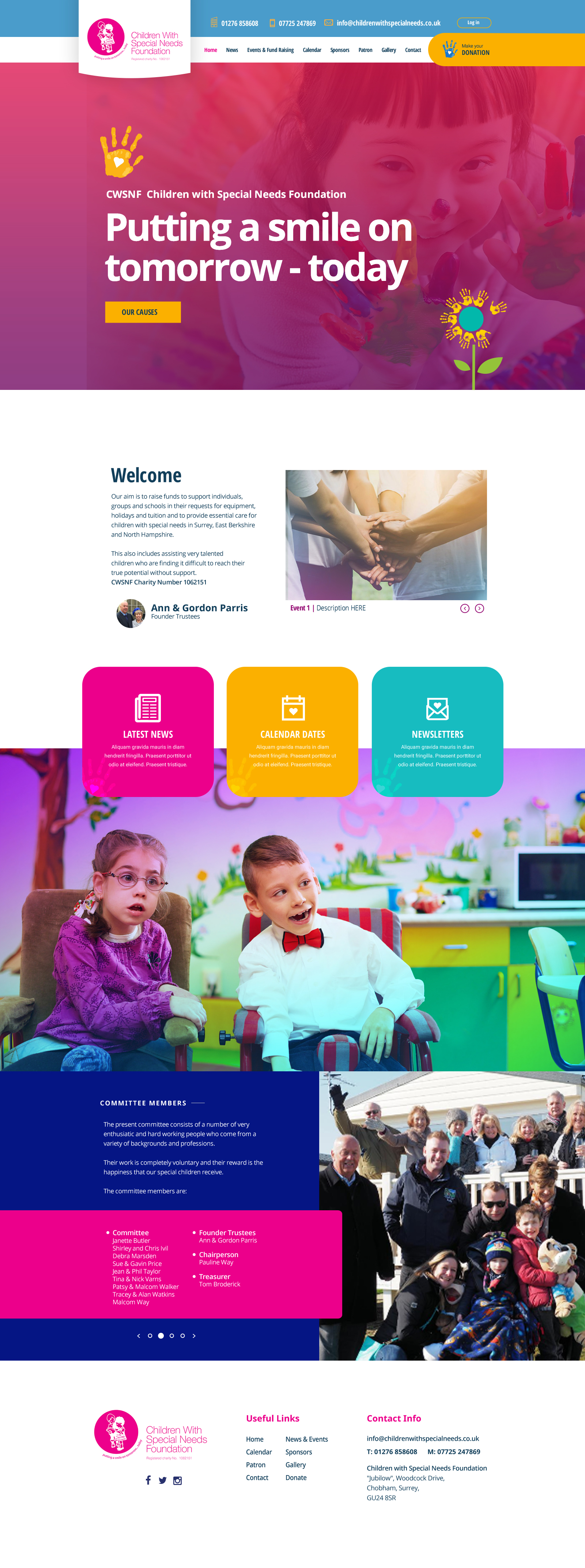 Children With Special Needs Website