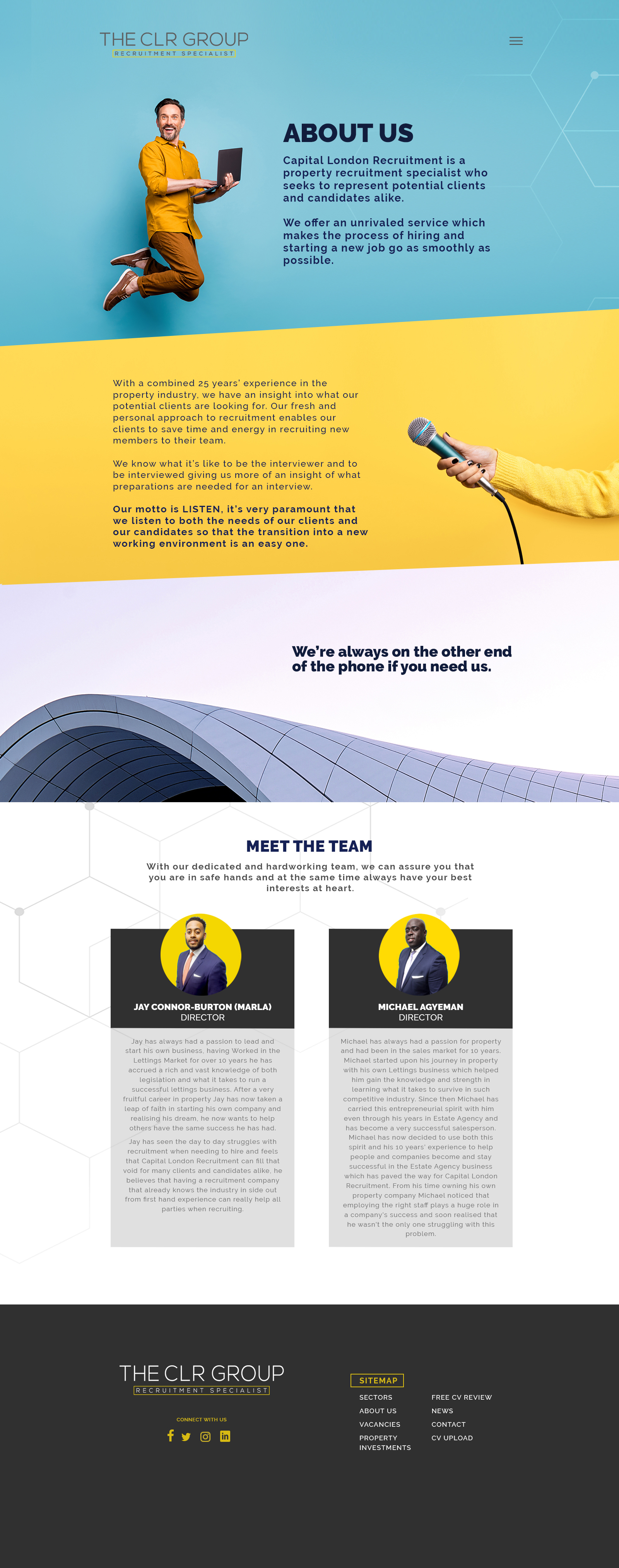 CLR Group Website